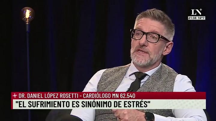 Daniel López Rosetti reveló la fórmula para lograr una mejor calidad de vida