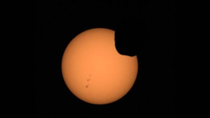 Eclipse Marte NASA