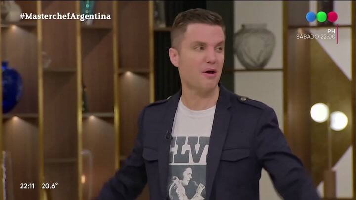 Paulo Kablan rompió en llanto al ver a su esposa en MasterChef Celebrity (Telefe)