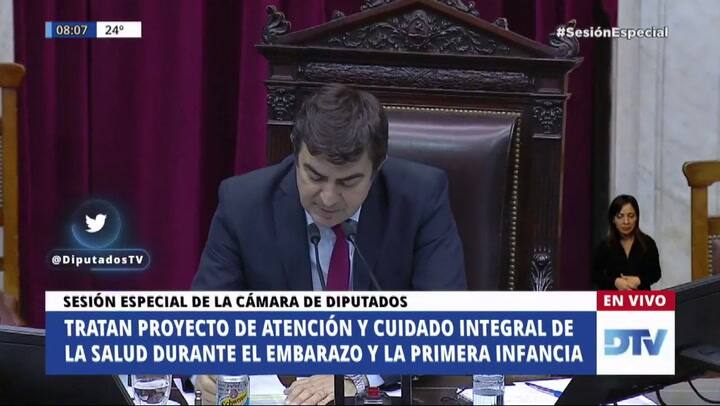 El hartazgo de Fernando Iglesias en la sesión de Diputados