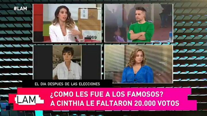 Cinthia Fernández, tras su derrota en las PASO: 'Me llamaron para seguir en política'