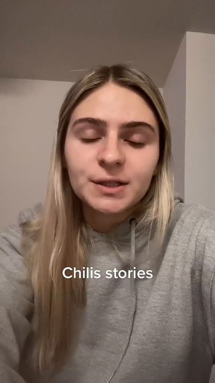 Nat contó su horrorosa historia mientras trabajó en el restaurante Chilli´s