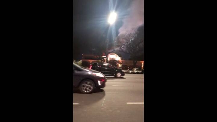 Incendio en restaurante Kansas del Hipódromo de Palermo