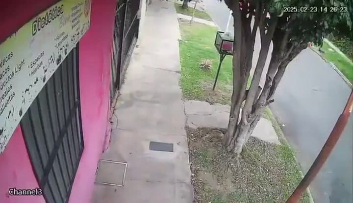 Motochorros al ataque en la calle