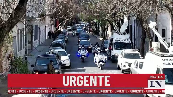 Asi llegaba Lula a la casa de Cristina Kirchner