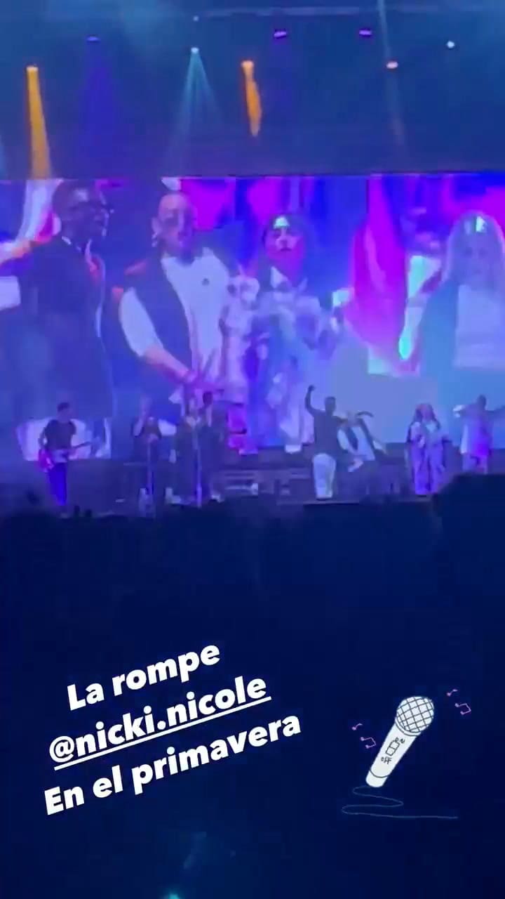 Andy Kusnetzoff transmitió desde el Primavera Sound de Barcelona y disfrutó del show de Nicki Nicole
