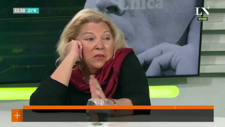 Elisa Carrió: 'Sergio Massa es una masa amorfa en la política'