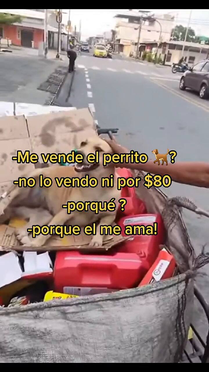 La conmovedora respuesta del hombre que se viralizó en las redes