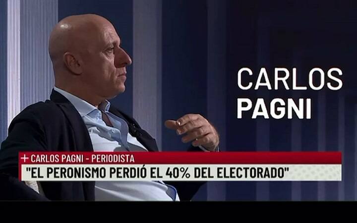 El periodista Carlos Pagni con Luis Novaresio, en +Entrevistas