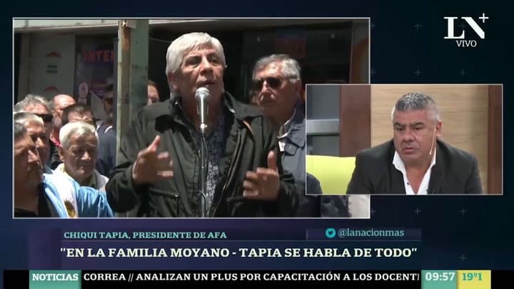 Chiqui Tapia sobre su origen