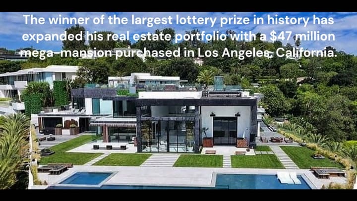 Las mansiones que adquirió Edwin Castro, el ganador de Powerball (en inglés)