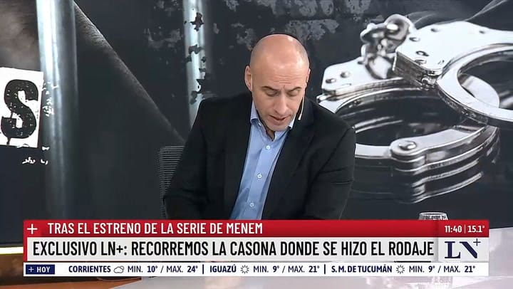 Nestor Adrian Santiago, acusado falsamente en LN+