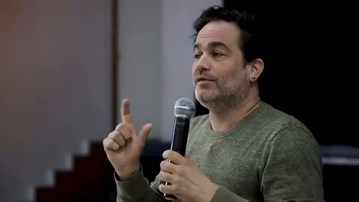 Las charlas de Gastón Pauls sobre las adicciones - Fuente: Instagram