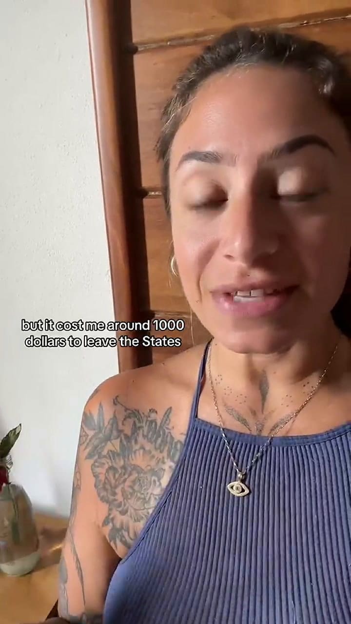 Una tiktoker reveló por qué es mejor mudarse fuera de EE.UU.
