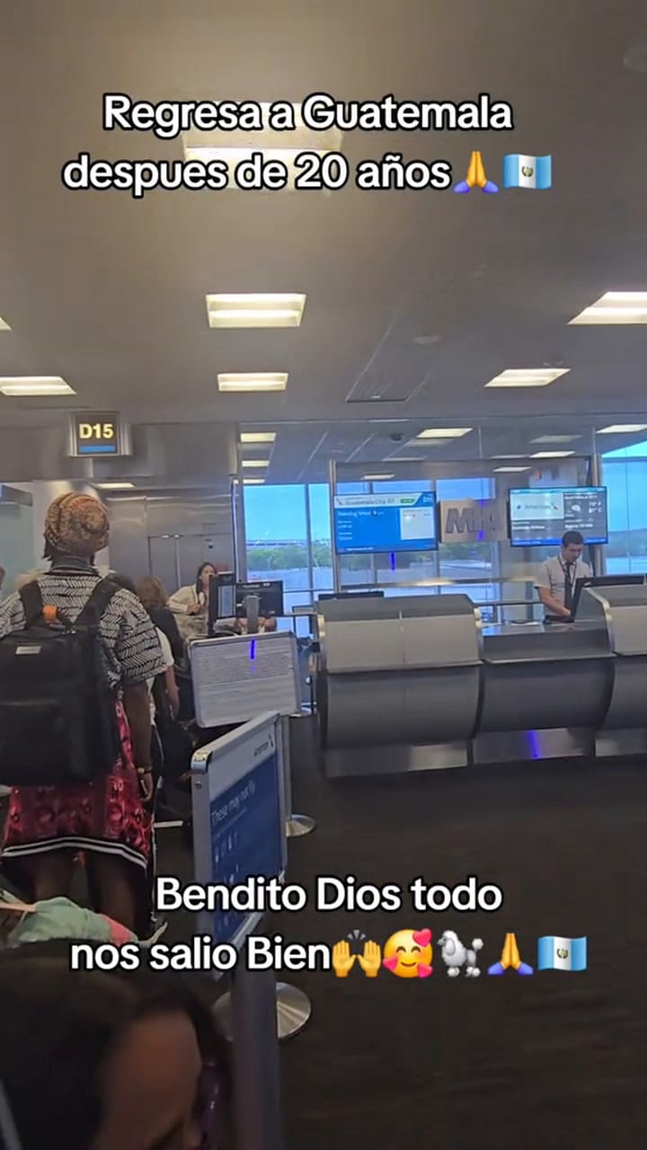 Así regresó a Guatemala después de 20 años en EEUU