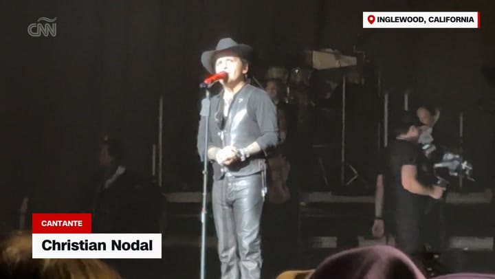 Christian Nodal Critica La Política Migratoria De Trump Durante Su Show CNN