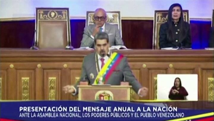 Maduro apuntó contra Milei