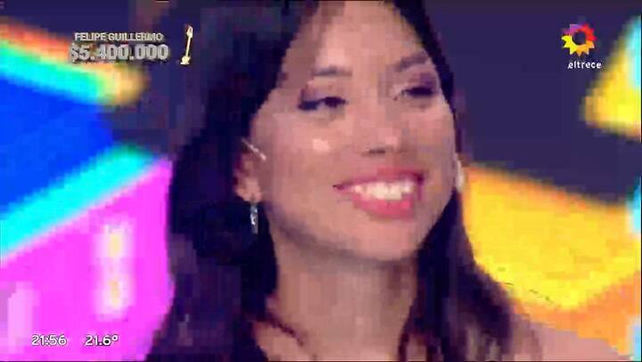 Melina sorprendio a Guido Kaczka al contar con quien fue a Los 8 escalones