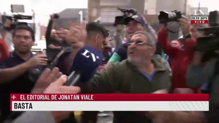 Basta. El editorial de Jonatan Viale.