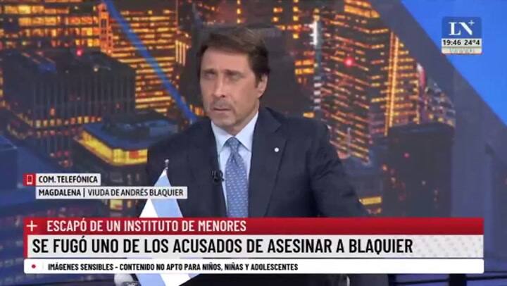 Habla Magdalena, la viudad de Andrés Blaquier, tras la fuga de uno de los acusados de asesinar al empresario