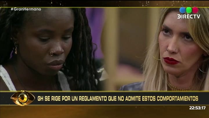 Expulsaron a Carmiña de Gran Hermano por sus dichos contra Mavinga