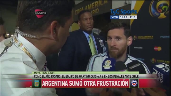 Messi Se terminó para mí la Selección