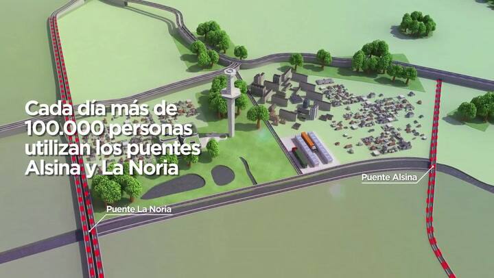 El puente que unirá Villa Soldati con Lanús Oeste