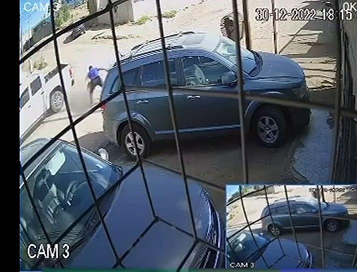 Acuchilló y mató a un pitbull luego de que el perro atacara a su hijo en la calle