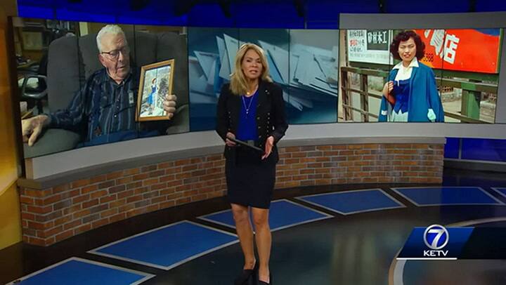 El reencuentro entre una mujer japonesa y un veterano de guerra después 70 años