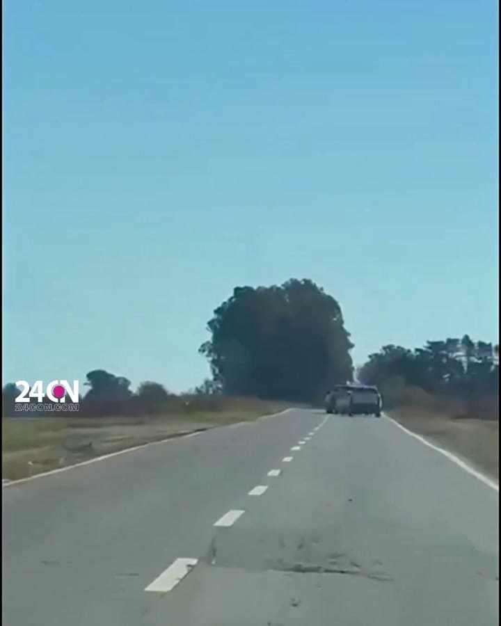 Persecución de película en a ruta provincial 65