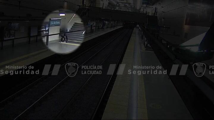 La agresión en el subte A