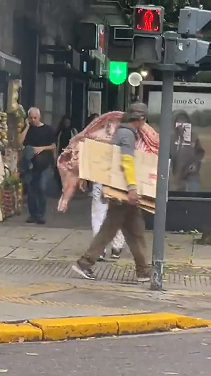 Una comediante extranjera retrató un momento 'muy argentino'