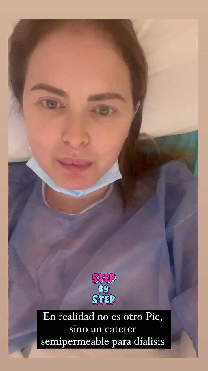Silvina Luna compartió un nuevo video desde el hospital