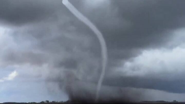 Super Close View Of The Tornado At 3pm North Of Manson, Iowa.