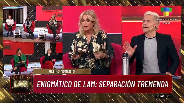 Se separaron Emilia Attias y el Turco Naim