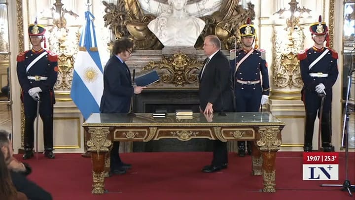 Gerardo Werthein cuestionó a Mondino y anticipó cómo será la auditoría a la Cancillería