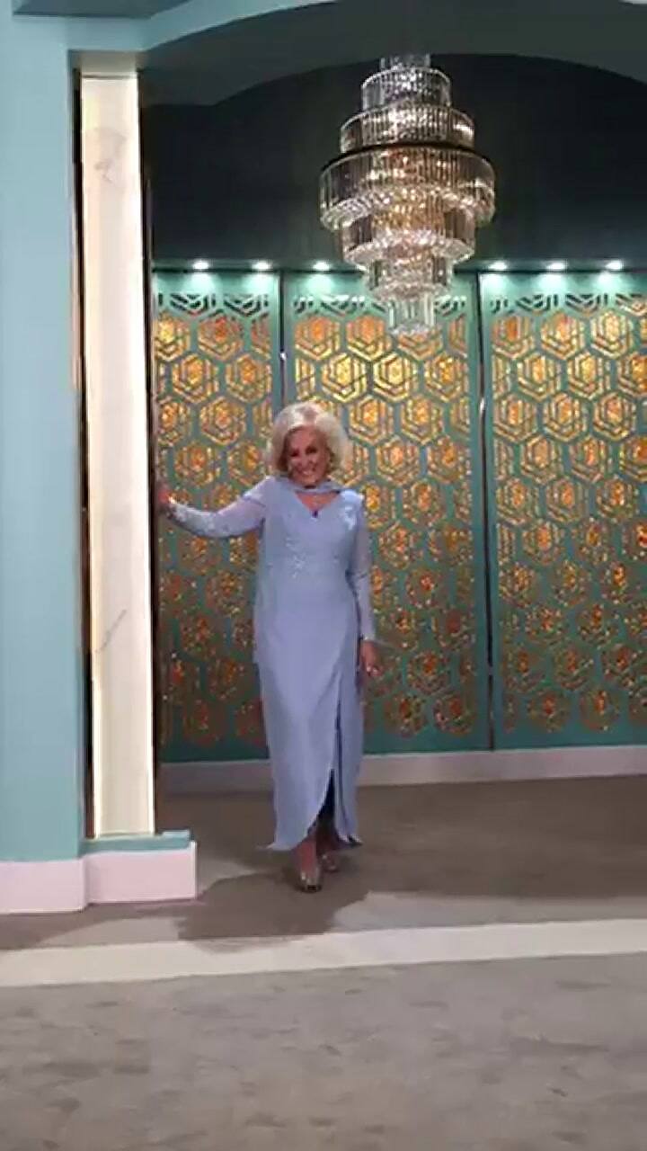 Así volvió Mirtha Legrand a la TV en 2020 - Fuente: Twitter