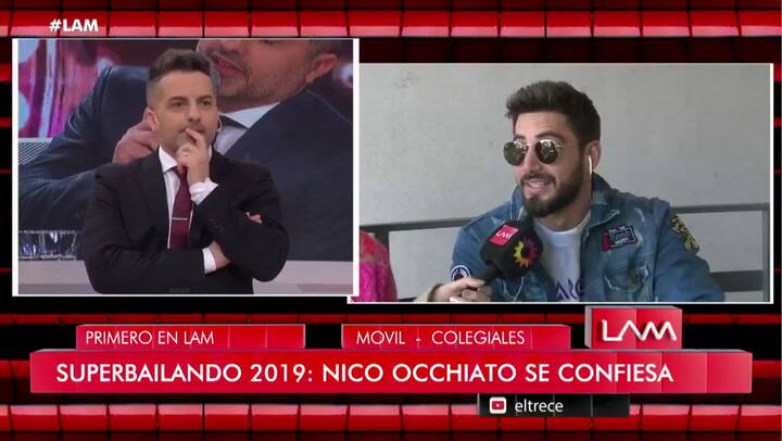 Nico Occhiato sobre Pampita: 'Es la mujer más linda del país' - Fuente: el trece