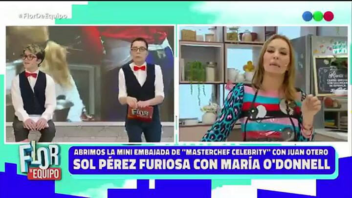 El hijo de Florencia Peña la expuso en vivo: 'Me traés para levantar el rating'