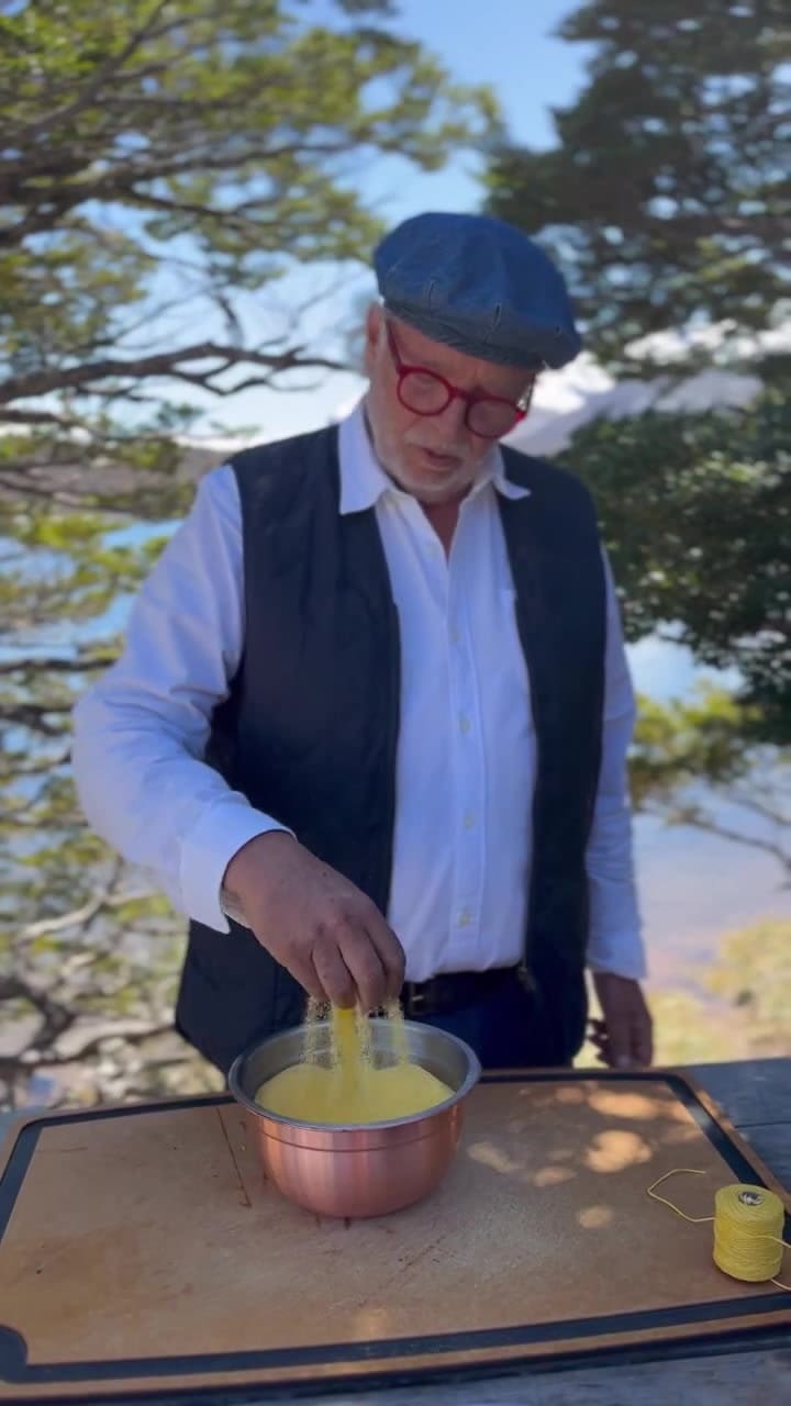 El plato argento de Francis Mallmann en el día de las elecciones
