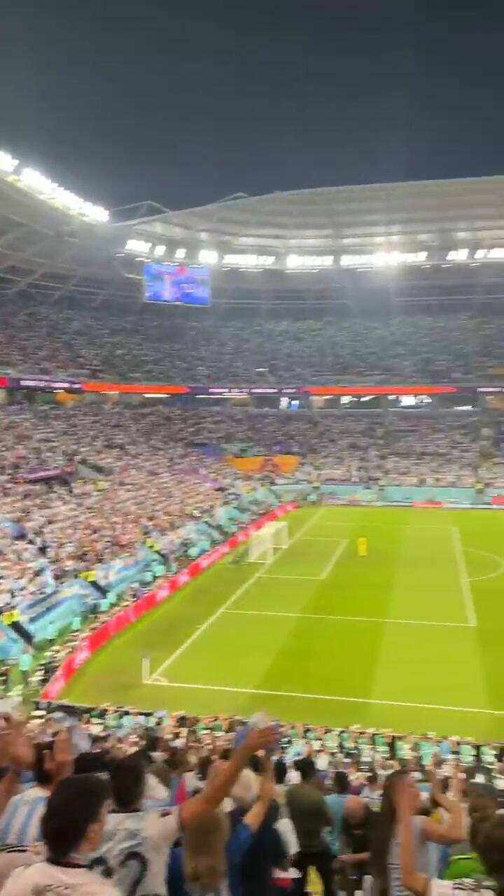 El aliento de los exjugadores de Argentina desde la tribuna