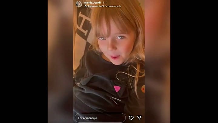 La reacción de Isabella cuando Wanda le preguntó por un nuevo hermanito