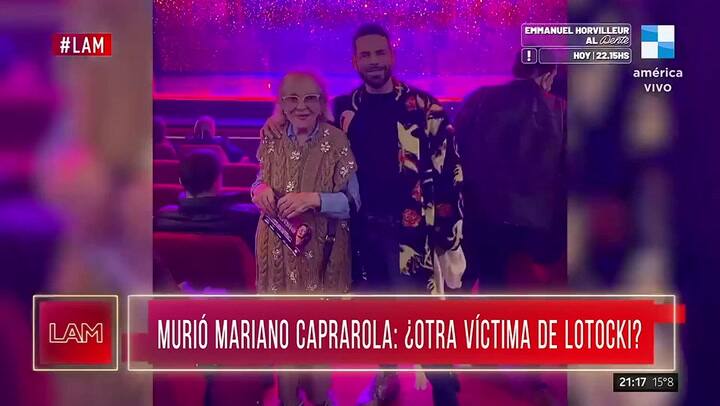 Filtraron un audio en el que Mariano Caprarola explicó por qué no denunció a Lotocki