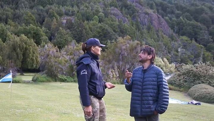 Juan Grabois ingresó a Lago Escondido
