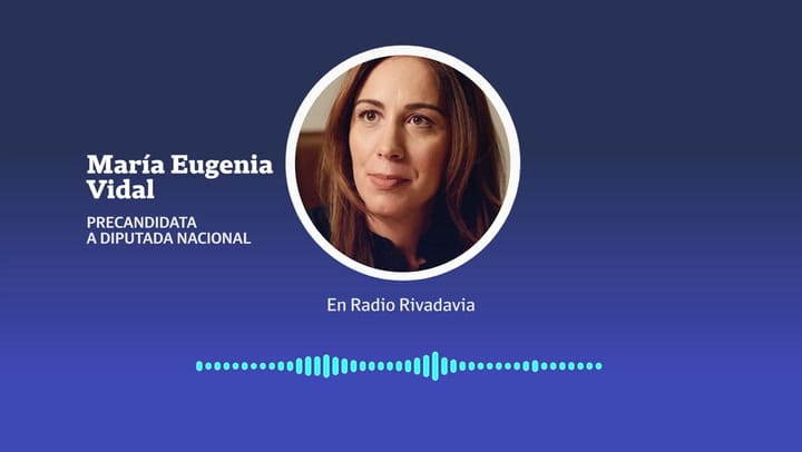María Eugenia Vidal en Radio Rivadavia