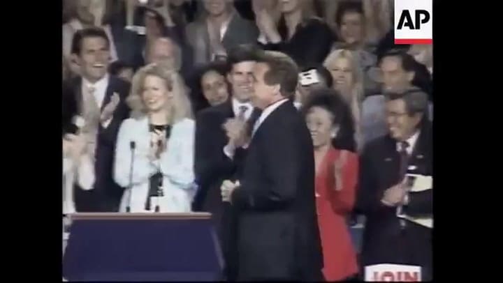 Arnold Schwarzenegger discurso victoria elecciones