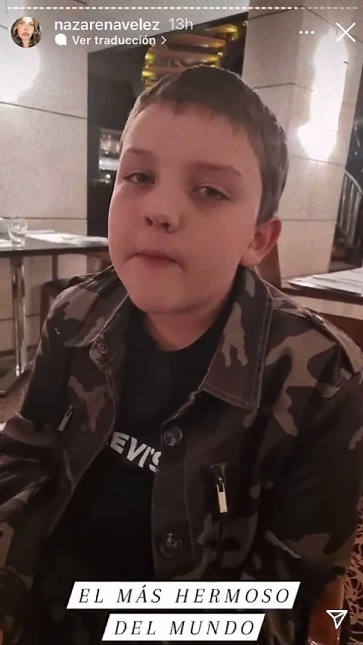 Nazarena Vélez habló de la salud de su hijo