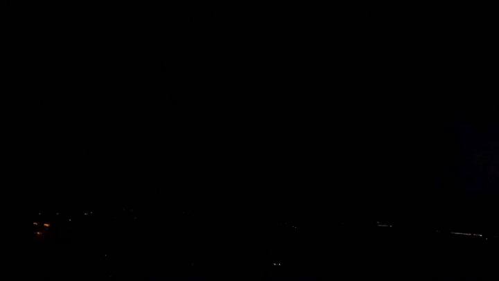 Volviendo De Soriano Y De Flores. Linda Noche Para Volar! Gracias A Los Pilotos De La Fau Volamos Y Aterrizamos Sin Inconvenientes.