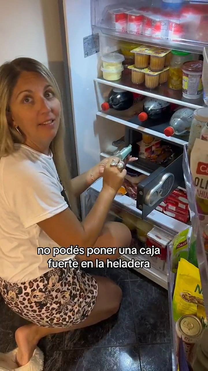 La solución que se le ocurrió para que no le roben chocolates