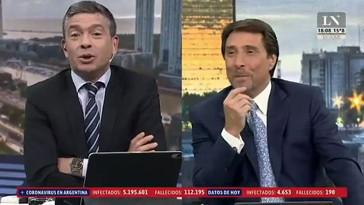 Feinmann necesita un dato y llama en vivo a Baby Etchecopar: 'No me va a atender'
